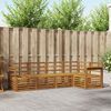 vidaXL Sofagarnituren 5 pcs Natur Massivholz Akazie