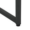 vidaXL Highboard Schwarz 80x35x135 cm Stahl