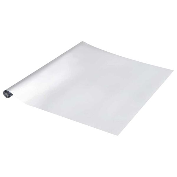 vidaXL Möbelaufkleber Sonstiges Silber 500 x 90 cm PET