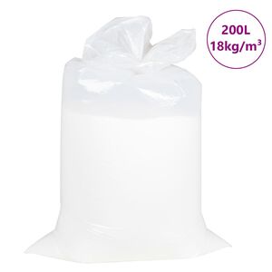 vidaXL Sitzsackf&uuml;llung EPS 200 L Wei&szlig; 18 kg/m&sup3;
