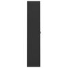 vidaXL Aktenschrank Schwarz 105x40x180 cm Stahl