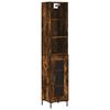 vidaXL Highboard R&auml;uchereiche 34,5x34x180 cm Holzwerkstoff