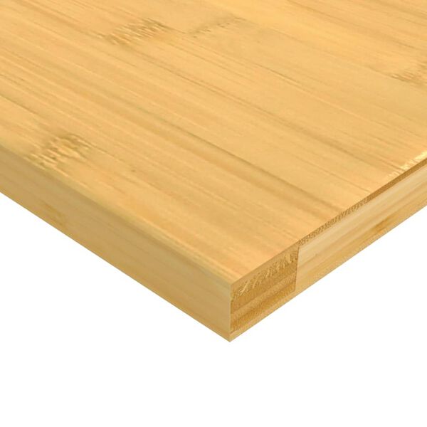 vidaXL Wandregal 100x20x1,5 cm Bambus
