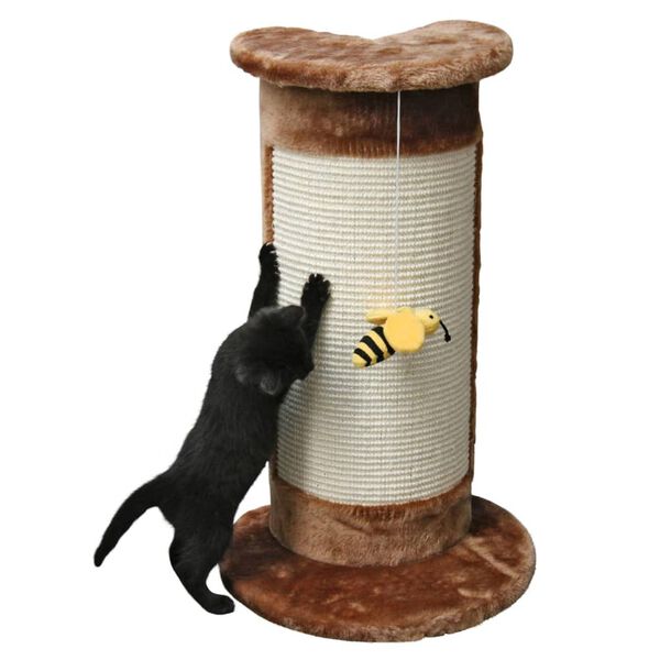 Kerbl Kratzs&auml;ule Corner 58 cm Braun
