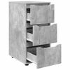 vidaXL Aufbewahrungsschrank Beton Grau 40 x 48 x 81 cm Holzwerkstoff
