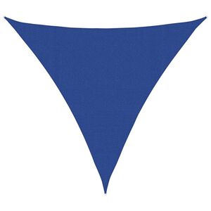 vidaXL Sonnensegel 160 g/m&sup2; Dreieckig Blau 4,5x4,5x4,5 m HDPE
