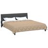 vidaXL Ganzjahresbettdecke Taupe 220 x 240 cm Mikrofaser