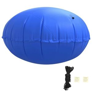 vidaXL Winter Pool Kissen Blau &Oslash; 220 x 140 cm PVC