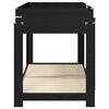 vidaXL Etagenbett f&uuml;r Kinder Schwarz Eichen-Optik 100 x 200 cm