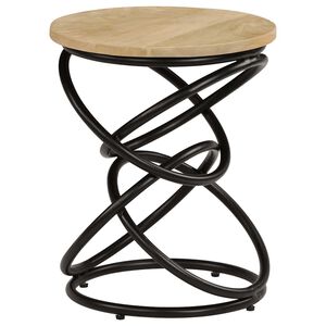 vidaXL Beistelltisch Mango Massivholz 40&times;50 cm