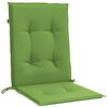 vidaXL Niedriglehner-Auflagen 6 Stk. Melange Gr&uuml;n 100x50x4 cm Stoff