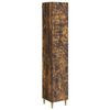 vidaXL Schrankset 2 pcs Ger&auml;ucherte Eiche Holzwerkstoff