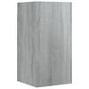 vidaXL 7-tlg. TV-Schrank-Set Grau Sonoma Holzwerkstoff
