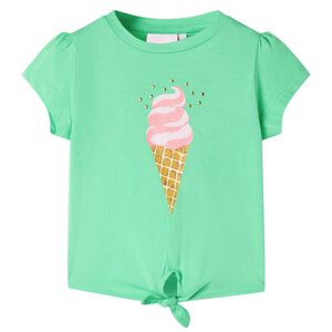 vidaXL Kinder-T-Shirt Hellgr&uuml;n 104