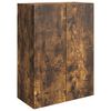 vidaXL Wandschrank Ger&auml;ucherte Eiche 66 x 34,5 x 90 cm Holzwerkstoff