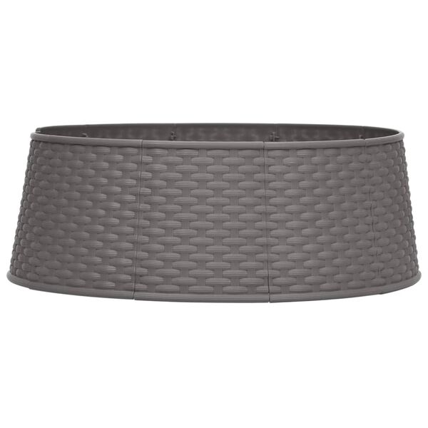 vidaXL Weihnachtsbaumrock Braun &Oslash;65x19,5 cm