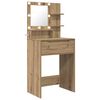 vidaXL Schlafzimmer-Frisiertische Artisan-Eiche 80 x 39,6 x 135 cm
