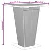 vidaXL 5-tlg. Gartenbar-Set Schwarz Poly Rattan & Massivholz Akazie