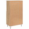 vidaXL Hochboard Braun 60 x 36 x 110 cm Holzwerkstoff
