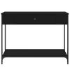 vidaXL Konsolentisch Schwarz 100x34,5x75 cm Holzwerkstoff