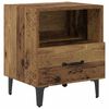 vidaXL Nachttisch 2 pcs Altholz 40 x 35 x 47,5 cm Holzwerkstoff