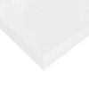 vidaXL Schweberegale 4 Stk. Hochglanz-Wei&szlig; 120x23,5x3,8 cm MDF