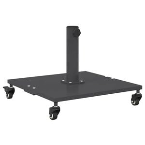 vidaXL Sonnenschirmst&auml;nder 26.8 kg Dunkelgrau Quadratisch Verstellbar