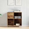 vidaXL Schallplattenschrank Altholz 85 x 38 x 89 cm Holzwerkstoff