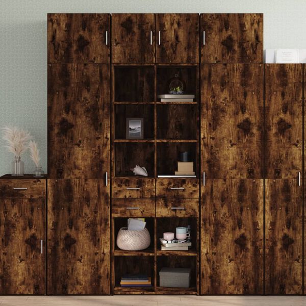 vidaXL Highboard R&auml;uchereiche 70x42,5x185 cm Holzwerkstoff