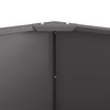 vidaXL Pflanzk&uuml;bel Schwarz 90 x 90 x 50 cm Stahl