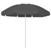 vidaXL Strandschirm Anthrazit 240 cm