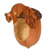 Esschert Design Eichh&ouml;rnchen mit Futterspender-Eichel 14,2&times;10,8&times;20,1cm