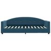 vidaXL Tagesbett mit Matratze Blau 90x200 cm Samt