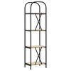 vidaXL B&uuml;cherregal Sonoma-Eiche 40 x 30 x 146 cm Holzwerkstoff