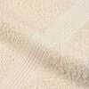 vidaXL Duscht&uuml;cher FROGN 4 Stk. Creme 70x140 cm 360 g/m&sup2;