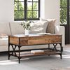 vidaXL Couchtisch Altholz 100 x 50 x 50 cm Holzwerkstoff