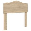 vidaXL Bettrahmen Sonoma-Eiche 90 x 200 cm Massives Kiefernholz