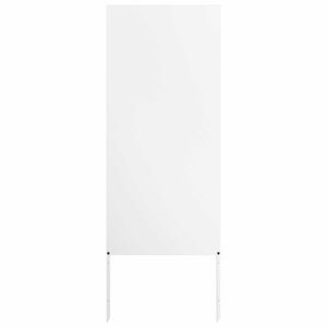 vidaXL Garten Sichtschutz-Leinwand Wei&szlig; 50 x 140 cm