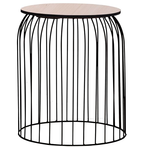 vidaXL Couchtische 3 Stk. Schwarz