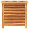 vidaXL Gartenbox mit L&uuml;ftungsschlitzen 60x50x56 cm Massivholz Akazie