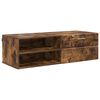 vidaXL Holzschrank 100,5 x 39 x 30 cm Ger&auml;ucherte Eiche Holzwerkstoff