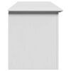 vidaXL Flurbank BODO Wei&szlig; 114x40x45 cm