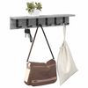 vidaXL Wandmontierter nachttisch Graues Sonoma 60 x 10.5 x 10.5 cm