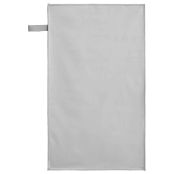 vidaXL Sporthandt&uuml;cher 2 pcs Grau 50 x 30 cm Polyester und Polyamid