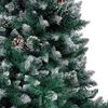 vidaXL K&uuml;nstlicher Weihnachtsbaum mit 300 LEDs mit St&auml;nder Gr&uuml;n 180 cm