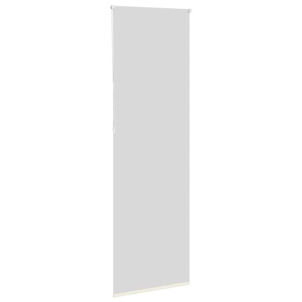 vidaXL Verdunkelungsrollo Cremewei&szlig; 75x210cm Stoffbreite 70,7 cm