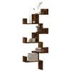 vidaXL Wand-Eckregal R&auml;uchereiche 45x45x147 cm Holzwerkstoff
