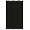 vidaXL Balkon-Sichtschutz Schwarz 140x240 cm Oxford-Gewebe