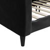 vidaXL Tagesbett Schwarz 80x200 cm Samt
