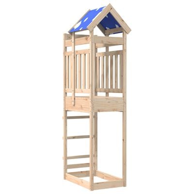 vidaXL Spielturm 85x52,5x239 cm Massivholz Kiefer